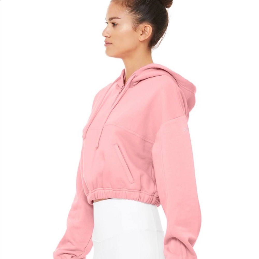 Refresh Stadium Half Zip Hoodie ALO YOGA